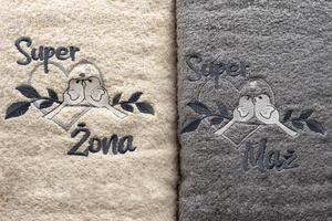 Towel Set 2pcs. 50x100 Carol 24