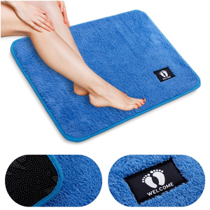 40 x 60 Bathroom Microfiber Rug Welcome 07