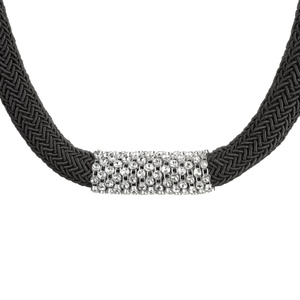 BLANKA Decorative Curtain Tieback 87 cm Black