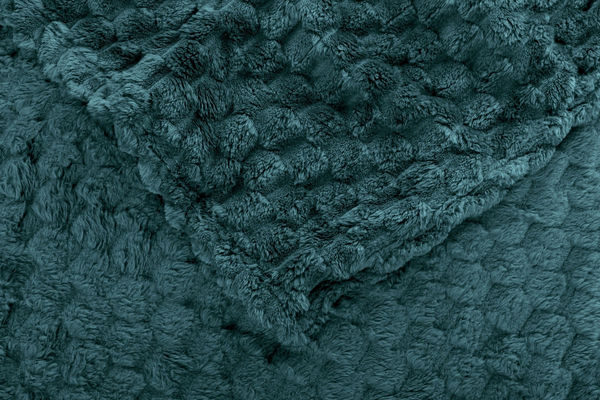 Koc 200 x 220 Mikrofibra Tłoczona Pluszowa Ala Plastry 3D 07