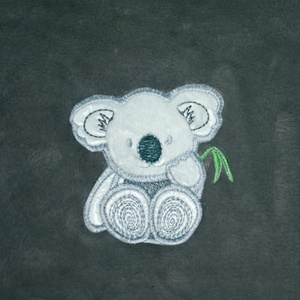 Blanket 95 x 95 Microfiber with Hooded Koala 44