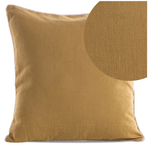 Pillowcase 43 x 43 Decorative Linen 22B Honey