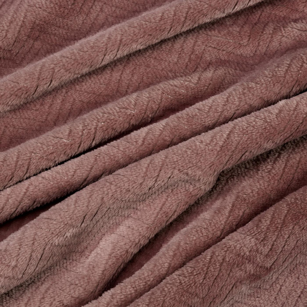 Koc 70 x 160 Mikrofibra Design Cindy5 Cegła