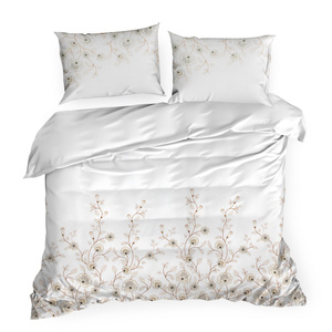 Bedding 160 x 200 3 pcs Cotton Satin Spring 44