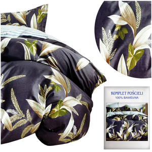 Bedding 200 x 220 3pc Cotton Satin No. A1546