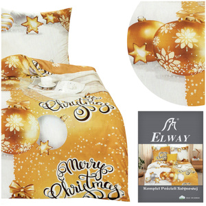 Bedding 160 x 200 3pc Satin Cotton Elway 4874