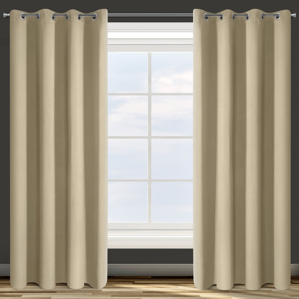 Curtain 135 x 250 Decorative Parisa Beige