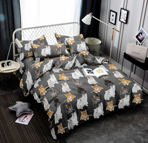Bedding 160 x 200 3pcs Satin Maria 2708