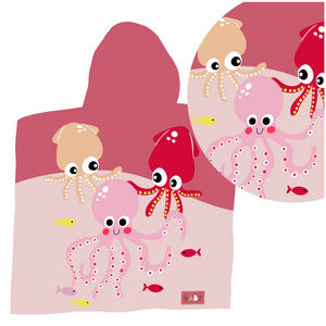 Bath Towel 60 x 120 Hood Poncho 45