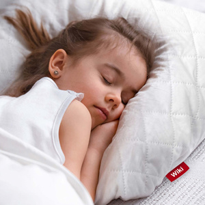 70 x 80 Quilted Granulate Pillow with Zipper Wiki