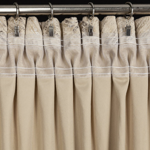 Zasłona 135 x 270 Dekoracyjna Welwet Tulia Beż