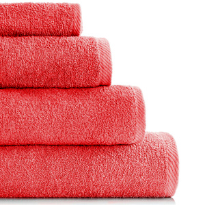 Towel 70 x 140 Cotton Bari 500g/m2 Red