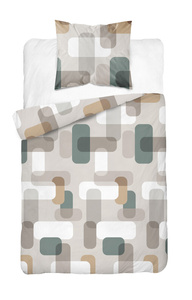 Bedding 140 x 200 2pc Asti Satin Cotton 5487A