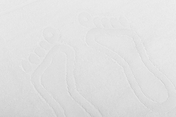 Dywanik Łazienkowy Sora 01 Biały 650 g/m2 50x70