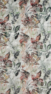 Curtain 140 x 270 Decorative Arina White + Silver