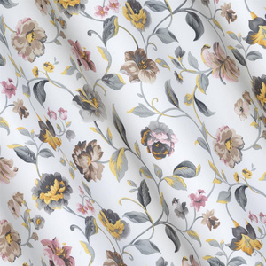 Curtain 140 x 250 Decorative Kristal Bia+Silver