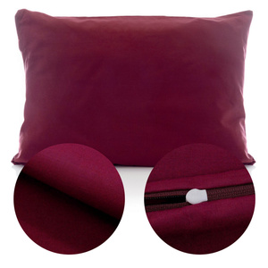 Cotton pillowcase 50 x 70 Uniform Ola Maroon Maroon