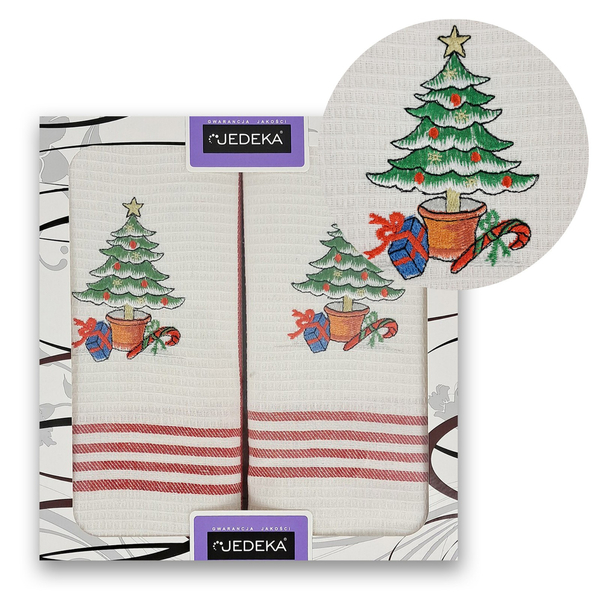 Kitchen Cloths 50x70 Embroidered Bari 2 pcs No. 32