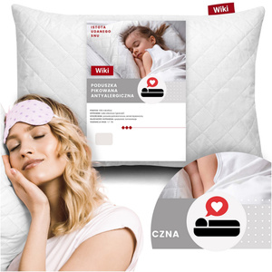 Pillow 50 x 80 Quilted Granulate with Zipper Wiki