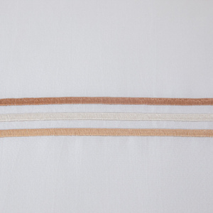 Pościel 160 x 200 3cz Gładka Z Haftem Lumera 01