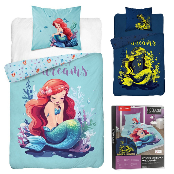 Pościel 160 x 200 2cz FLUO Młodzieżowa Jaime 5549A