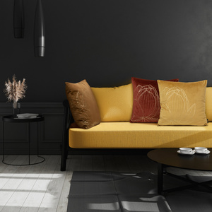 45 x 45 Decorative Velvet BLINK19 Brick Pillowcase