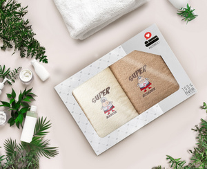 Set of Towels 2pcs 50x100 Luba 34