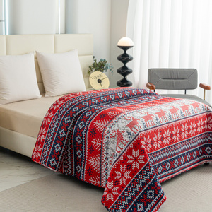 Narzuta 170 x 210 Tłoczona Świąteczna Levent 3230