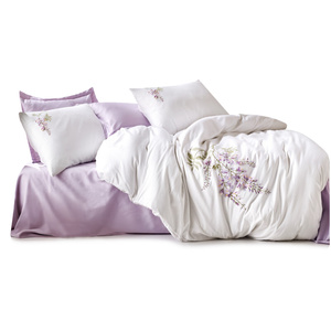 Bedding 200 x 220 6pcs Satin Embroidered 3D Omer 03