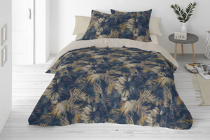 Bedding 160 x 200 3pc print. Linen LINEN MATEX 05