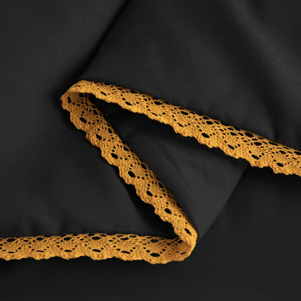 Pościel 200 x 220 3cz Gładka Z Koronką Brandon 04