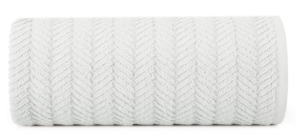 Ręcznik 70 x 140 Kąpielowy Frotte Etno 01 Biały
