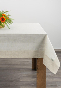 Tablecloth 145 x 240 Decorative Natu10 Natural