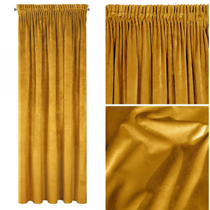 Curtain 140 x 270 Ready Decorative Villa Mustard