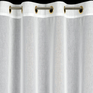 Firana 140 x 250 Dekoracyjna Przelotki MARTA B+Zł