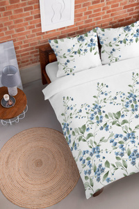 Bedding 220 x 200 3pc Flannel Cotton Laura 5626A