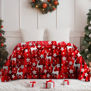 Narzuta 170 x 210 Tłoczona Świąteczna Levent 3231