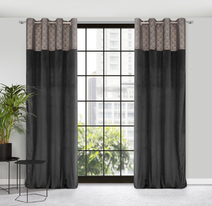 Zasłona 140 x 250 Dekoracyjna Przelotki Agnes Czar