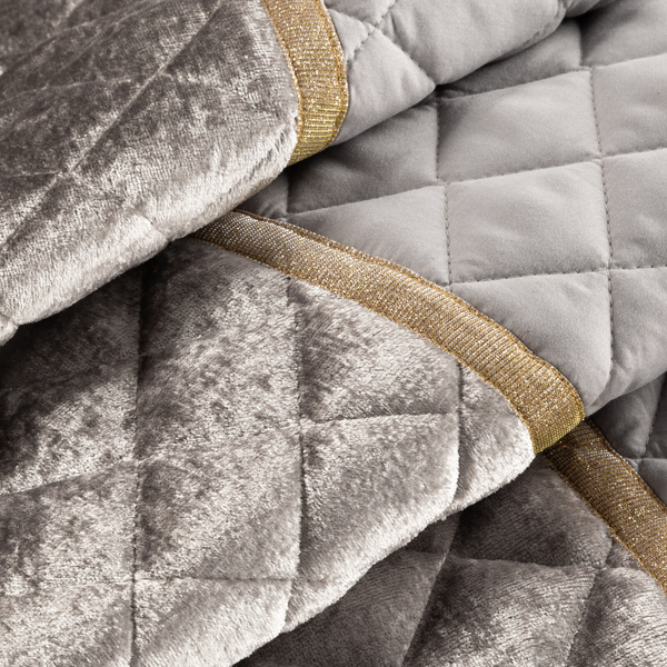 Quilted Decorative Bedspread Kristin Beige 220 x 240