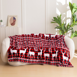 Koc 160 x 200 Mikrofibra Świąteczna Donato 11