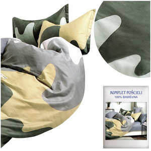 Bedding 200 x 220 4pc Satin Cotton No. A1543