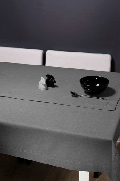 Bieżnik Plamoodporny z Mereżką 240_Szary 60x120