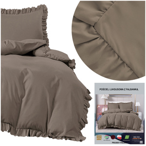 Bedding set 160 x 200 3 pcs with Jowita 10 Frill