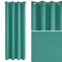 Curtain 135 x 250 Decorative Parisa Turquoise
