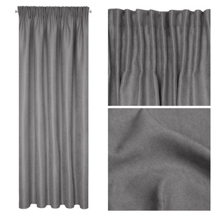 Curtain 140 x 270 Ready Decorative Ada Graphite