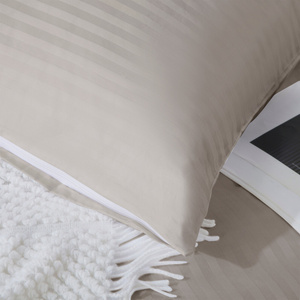 Pillowcase 70 x 80 Cotton Adamash Taupe