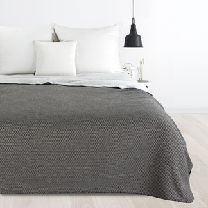 Blanket 150 x 200 Microfiber Two-sided Panda Black+White