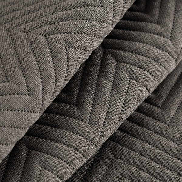 Bedspread 170 x 210 Quilted Len3 Ashen