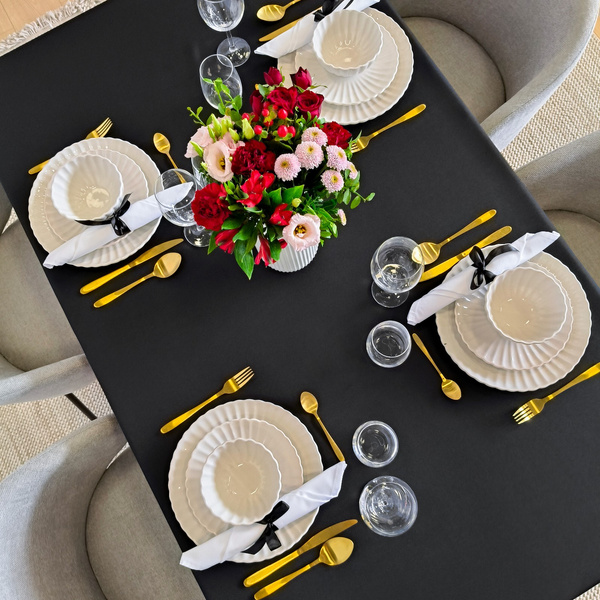 Obrus 140 x 220 Plamoodporny z Mereżką Hanah 002