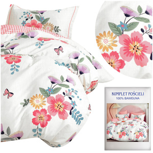 Bedding 200 x 220 4pc Satin Cotton No. A1476